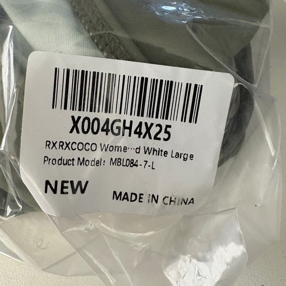 RXRXCOCO One Piece Swimsuit Padded White Accent Olive Green Large org $35 - Picture 3 of 3